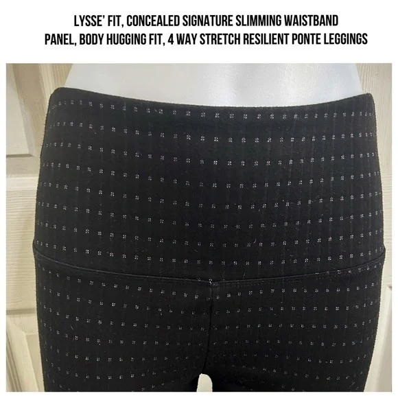 LYSSE’ New York Concealed Slimming High Waisted Ankle Fit Leggings, Size Medium - Picture 4 of 10